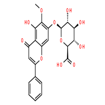 千层纸素A-7-0-β-D-葡萄糖醛酸苷