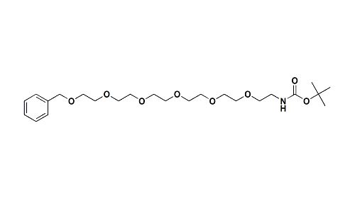 苄基-六聚乙二醇-叔丁氧羰基