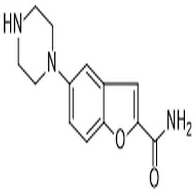 5-(1-Piperazinyl)benzofuran-2-carboxamide