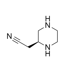 (S)-2-(piperazin-2-yl)acetonitrile