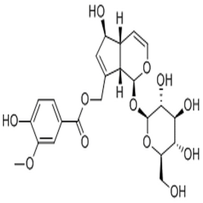 10-O-Vanilloylaucubin