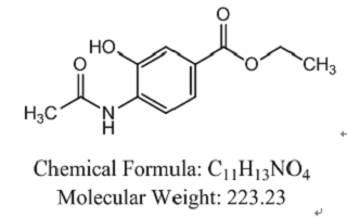 3-羟基-4-乙酰氨基苯甲酸乙酯