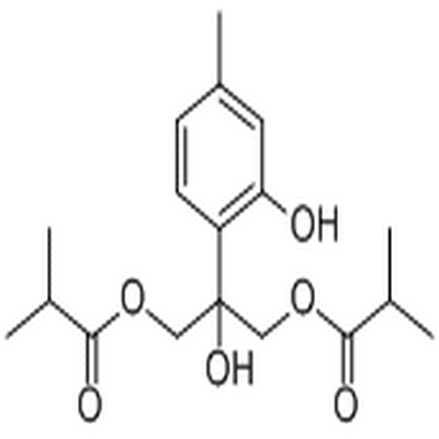 8-Hydroxy-9,10-diisobutyryloxythymol