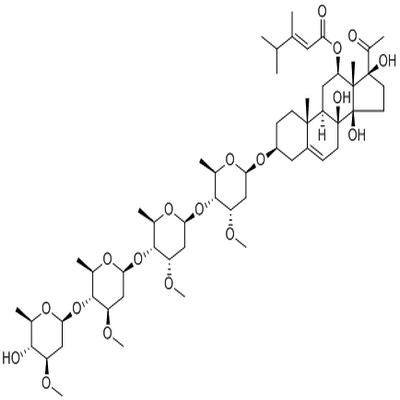 Otophylloside B 4'''-O-β-D-oleandropyranoside