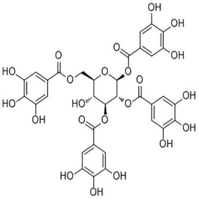 1,2,3,6-Tetra-O-galloyl-β-D-glucose