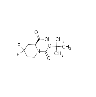 (2S)-4,4-difluoro-1-[(2-methylpropan-2-yl)oxycarbonyl]piperidine-2-carboxylic acid