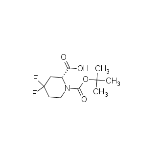 (2R)-4,4-difluoro-1-[(2-methylpropan-2-yl)oxycarbonyl]piperidine-2-carboxylic acid