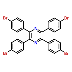 2-(4-bromophenyl)-3,5,6-triphenylpyrazine