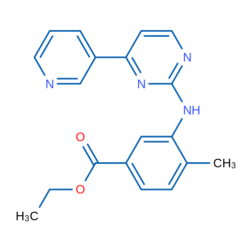 4-甲基-3- [[4-(3-吡啶基)-2-嘧啶基]氨基]苯甲酸乙酯
