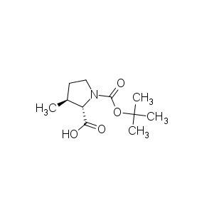 (2S,3S)-3-methyl-1-[(2-methylpropan-2-yl)oxycarbonyl]pyrrolidine-2-carboxylic acid