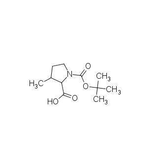3-methyl-1-[(2-methylpropan-2-yl)oxycarbonyl]pyrrolidine-2-carboxylic acid