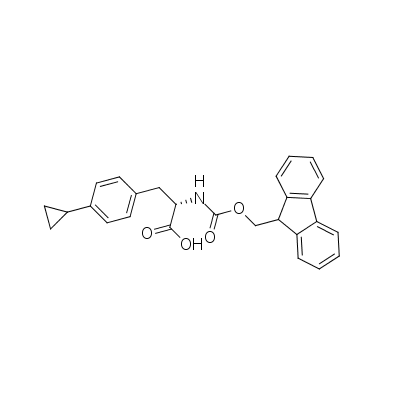 (2S)-3-(4-cyclopropylphenyl)-2-(9H-fluoren-9-ylmethoxycarbonylamino)propanoic acid