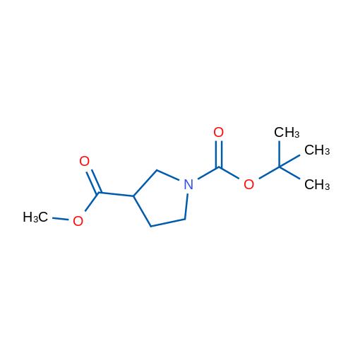 1-B0C-3-吡咯烷甲酸甲酯