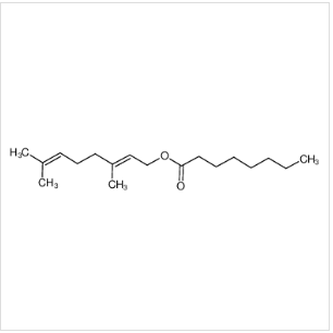 香叶醇辛酸酯