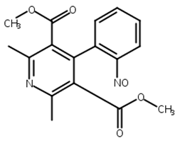 2，6-二甲基-4-(2-亚硝基苯基)-3，5-吡啶二甲酸二甲酯