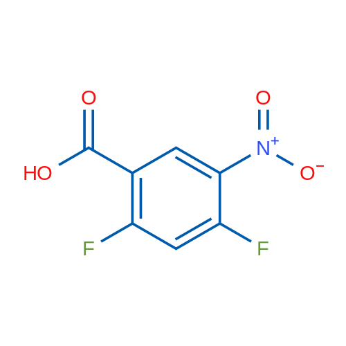 2,4-二氟-5-硝基苯甲酸
