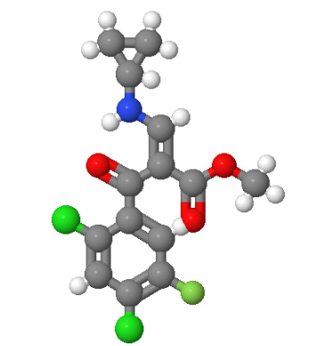 105392-26-5；2-(2,4-二氯-5-氟苯甲酰基)-3-环丙胺基丙烯酸甲酯(甲酯胺化物)