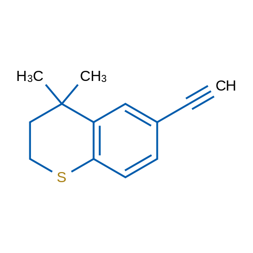 6-炔基-4,4-二甲基二氢苯并噻喃