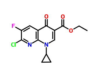 96568-07-9；环丙基萘啶羧酸乙酯