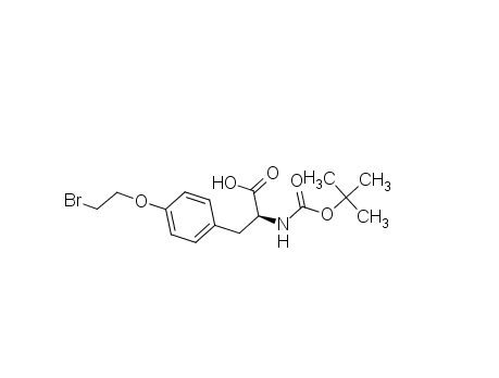 (2S)-3-[4-(2-bromoethoxy)phenyl]-2-[(2-methylpropan-2-yl)oxycarbonylamino]propanoic acid