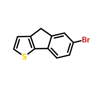 6-bromo-4H-indeno[1,2-b]thiophene