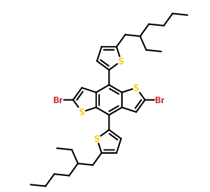 2,6-二溴-4,8-双(5-(2-乙基己基)噻吩-2-基)苯并[1,2-b:4,5-b']二噻吩