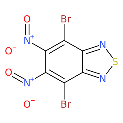 4,7-二溴-5,6-二硝基苯并[c][1,2,5]噻二唑