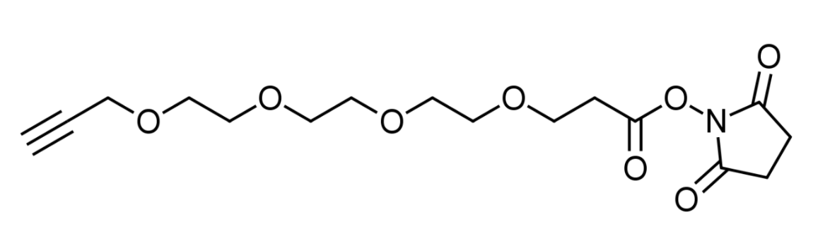 Propargyl-PEG4-NHS ester，Alkyne-PEG4-NHS