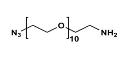 Azido-PEG10-Amine,叠氮十聚乙二醇氨基,N3-PEG10-NH2
