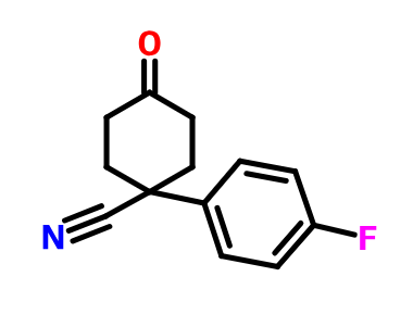 4-氰-4-(4-氟苯基)环己酮