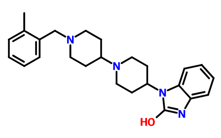 1,3-二氢-1-[1'-[(2-甲基苯基)甲基][1,4'-联哌啶]-4-基]-2H-苯并咪唑-2-酮