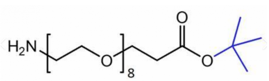 Amino-PEG8-t-butyl ester,氨基-八聚乙二醇-丙酸叔丁酯