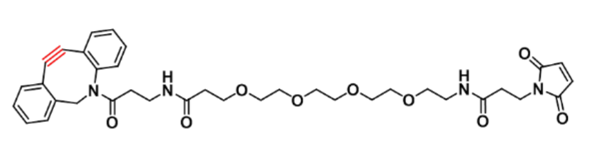 DBCO-PEG4-Maleimide,二苄环辛基-PEG4-马来酰亚胺