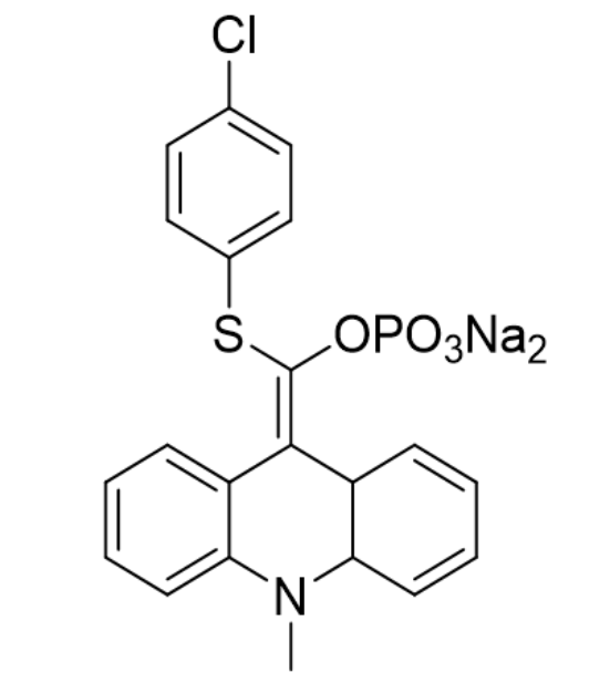 （4-氯苯巯基）（10-甲基-9,10-二氢化吖啶亚甲基）磷酸二钠盐，APS-5