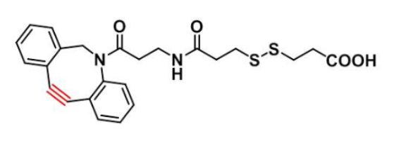 二苯并环辛炔-二硫键-羧基,DBCO-SS-Acid