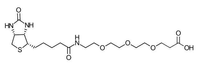 Biotin-PEG3-acid,生物素三聚乙二醇丙酸