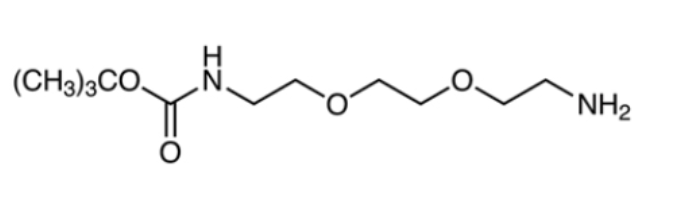 氨基-二聚乙二醇-叔丁氧羰基,Boc-N-amido-PEG2-Amine