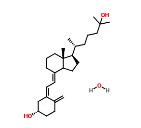 63283-36-3；骨化二醇一水合物