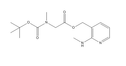 (2-(甲基氨基)吡啶-3-基)甲基 2-((叔丁氧羰基)(甲基)氨基)乙酸酯