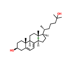 22145-68-2；胆甾-5,7-二烯-3β,25-二醇