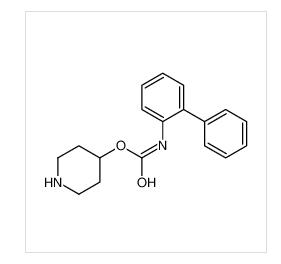 piperidin-4-yl N-(2-phenylphenyl)carbamate