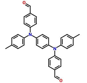 双-4-苯甲醛,4'-[1,4-亚苯基双[(4-苄基)胺]]