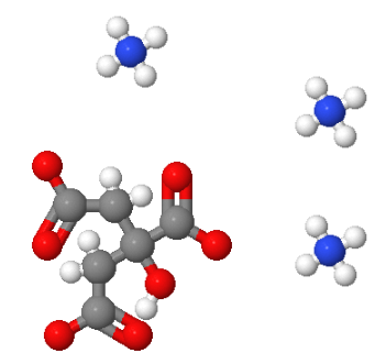 3458-72-8；柠檬酸三铵