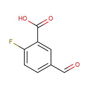 2-氟-5-醛基苯甲酸