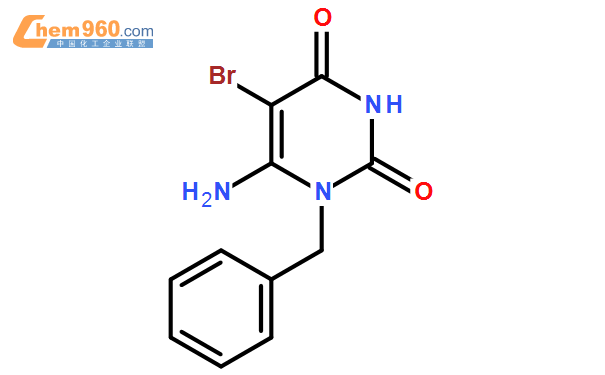 6-氨基-1-苄基-5-溴尿嘧啶