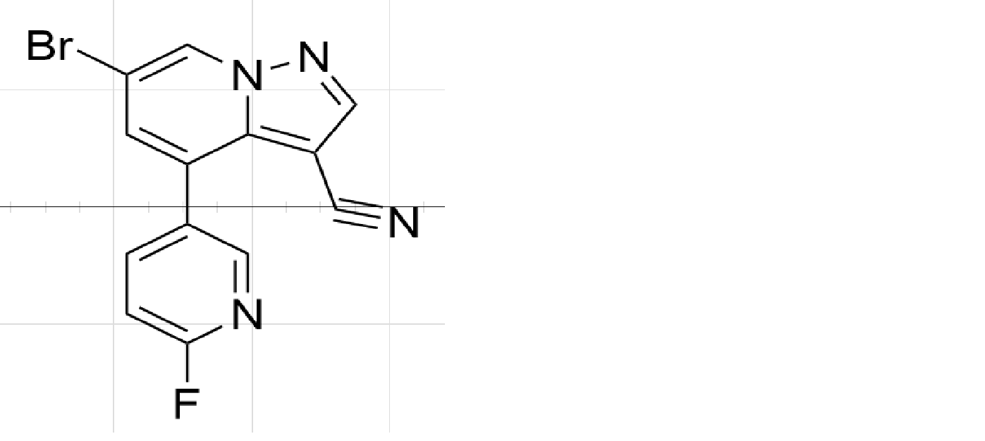 6-溴-4-(6-氟-3-吡啶)-吡唑并[1,5-a]吡啶-3-甲腈