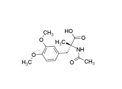 (2R)-2-acetamido-3-(3,4-dimethoxyphenyl)-2-methylpropanoic acid