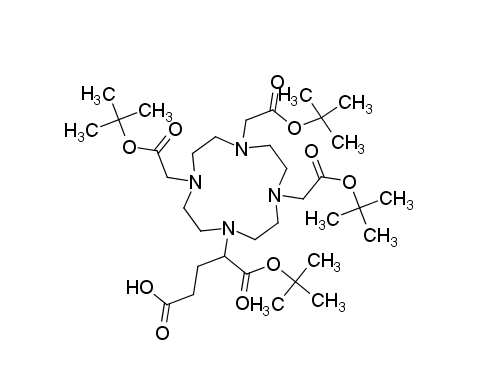 5-[(2-methylpropan-2-yl)oxy]-5-oxo-4-[4,7,10-tris[2-[(2-methylpropan-2-yl)oxy]-2-oxoethyl]-1,4,7,10-tetrazacyclododec-1-yl]pentanoic acid