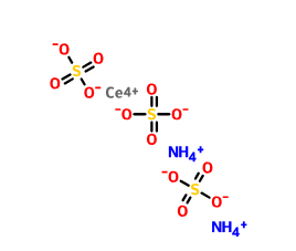 7637-03-8；硫酸铈(Ⅳ)铵