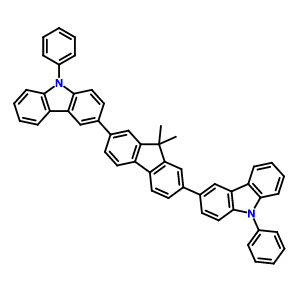3,3'-(9,9-二甲基 -9H-芴-2,7-二基)双(9-苯基-9H-咔唑)
